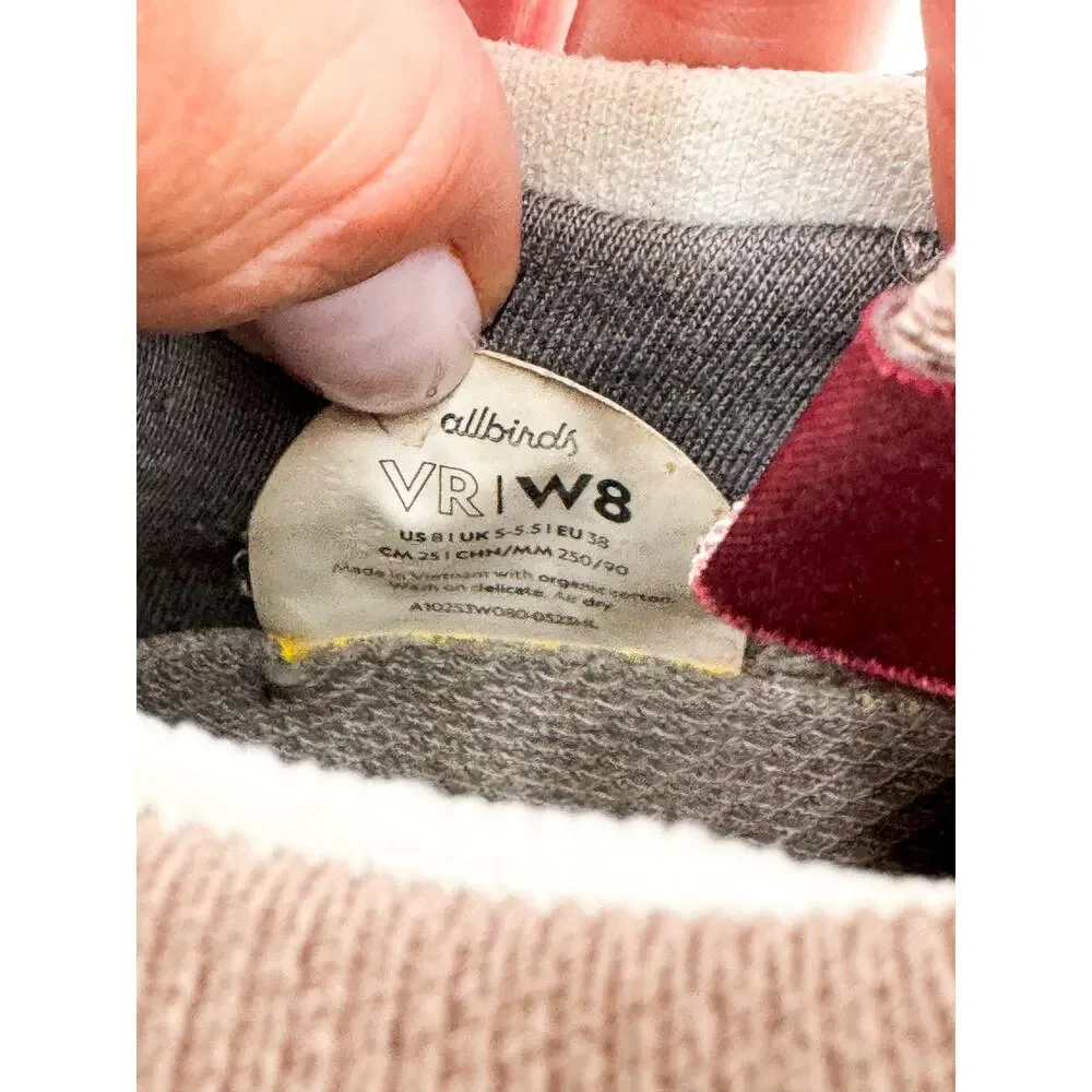 Allbirds Vista Racer Size 8 in Stormy Mauve